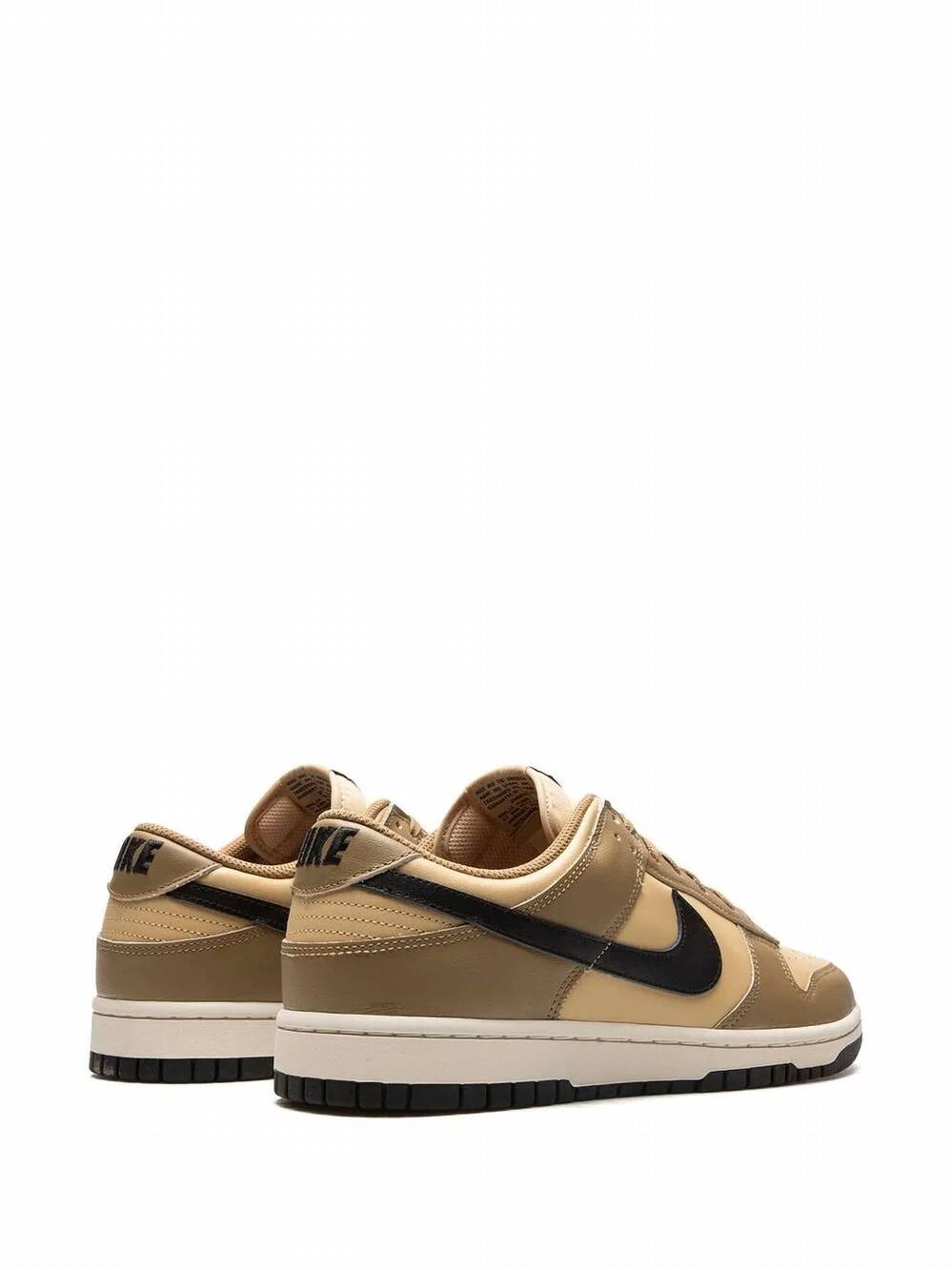 NEW NIKE women's dunk low sneakers in dark driftwood - Picture 4 of 5